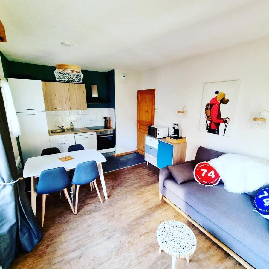 Appartement Avec Piscine & Jardin Pied De La Telecabine Saint-Gervais-les-Bains Exterior foto